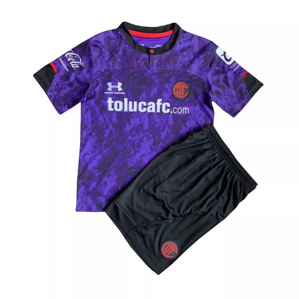 Camiseta Toluca Tercera Equipación Niño 2021-2022 Purpura